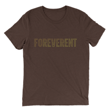 FOREVERENT unisex shirt in brown triblend