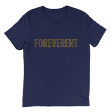 FOREVERENT unisex shirt in navy triblend
